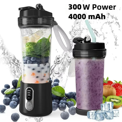 Turbo 300W Portable Juicer